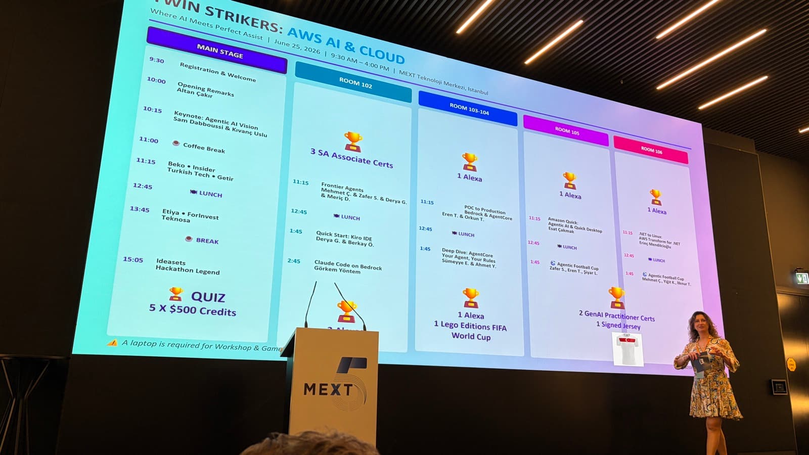Twin Strikers tam program slaytı