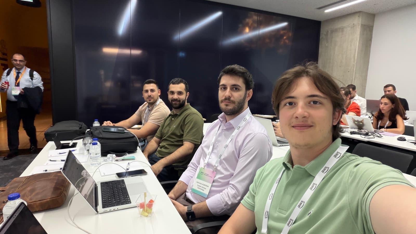 Workshop odasında ekip